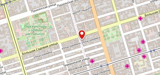 Продуктовый магазин на карте