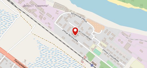 Продукты на Арсеньева на карте