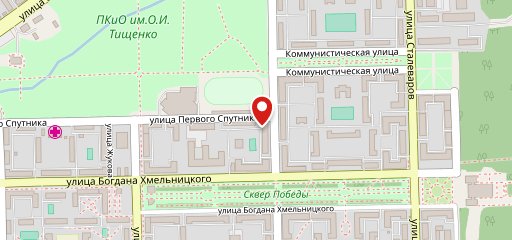 Продукты, горячее питание на карте