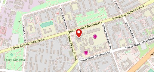 Продукты и кафетерий на карте