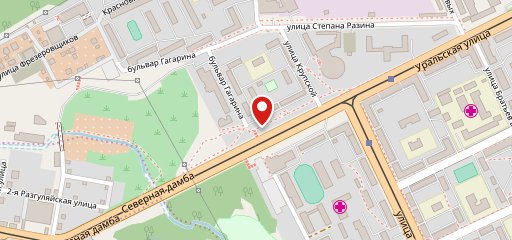 Пекарня на карте