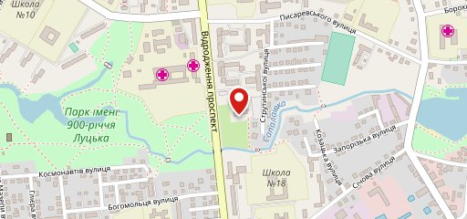 Профсоюзный на карте