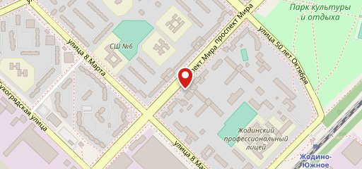 ПроПицца Доставка пиццы суши бургеров в Жодино на карте
