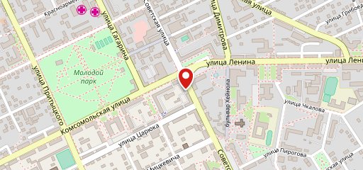 Проспектъ на карте