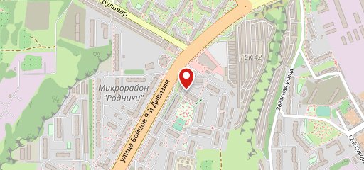 Проспект на карте