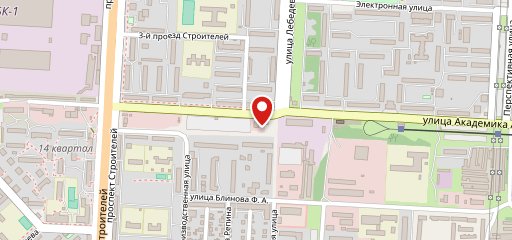 Проспект на карте