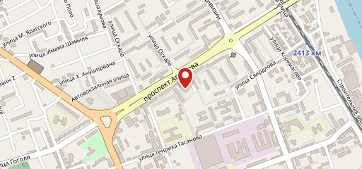 Проспект на карте