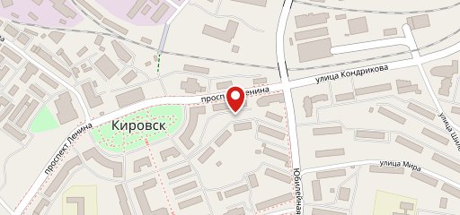 Проспект на карте