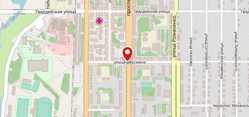 Проспект на карте