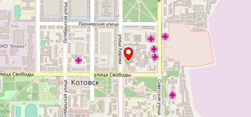 Просто бургеры и роллы на карте