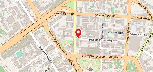 Простор на карте