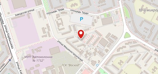 Простосуши на карте