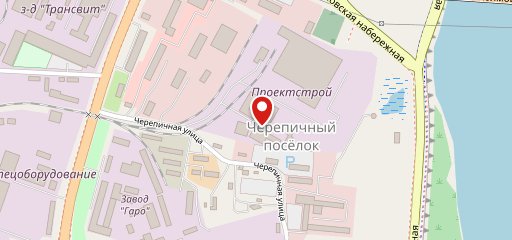 Столовая "Проектстрой" на карте