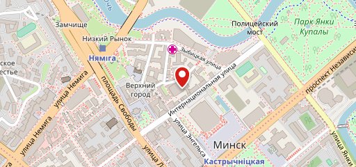 Прожектор на карте
