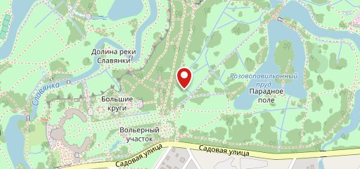 пряничный домик Павловского Парка на карте