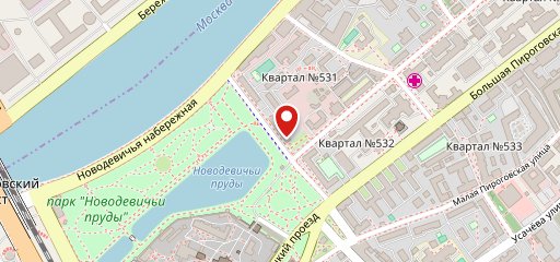 Городское кафе на карте