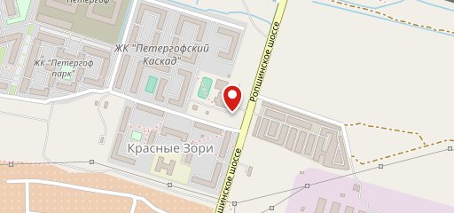Петергофские пекарни на карте