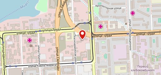 Птичка на карте