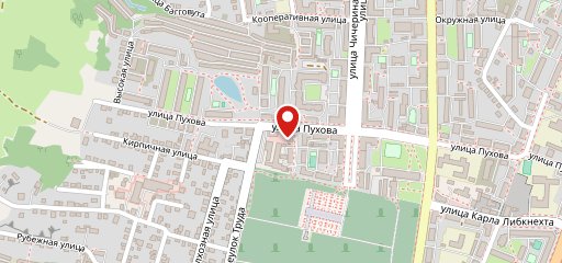 Пуховский дворик на карте