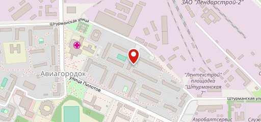 Гостиница Пулково на карте
