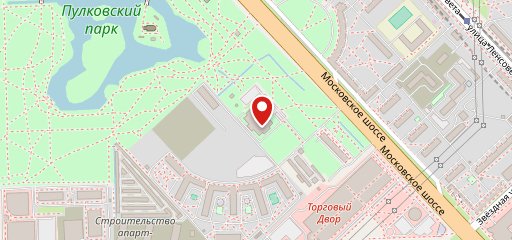 Пулковское на карте