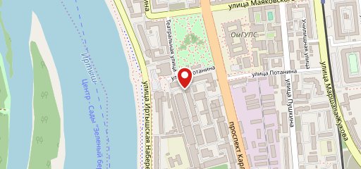 Пушка на карте