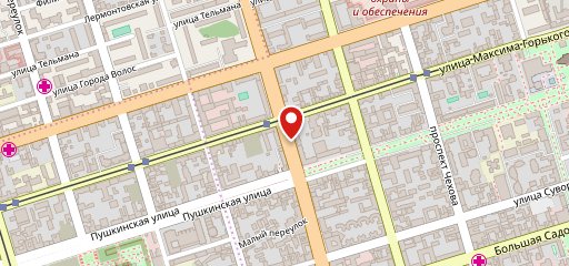Пушкино на карте