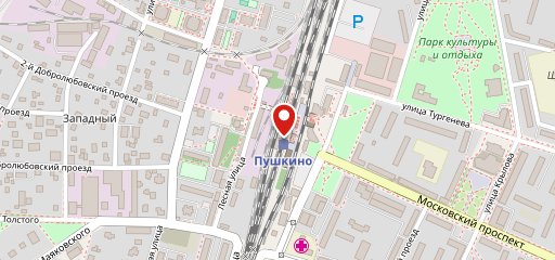 Пушкинский военкомат на карте