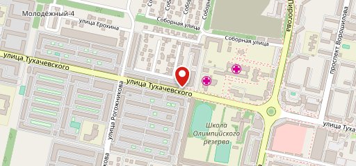 Пушкинский на карте