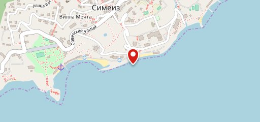Пьяная Устрица на карте