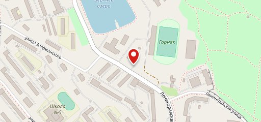 Пять столов на карте