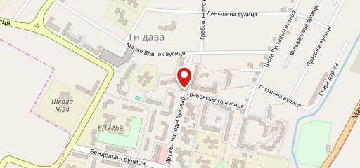 Бар П‘ятниця за адресою: м.Луцьк, бульвар Івана Газюка 13А на карте
