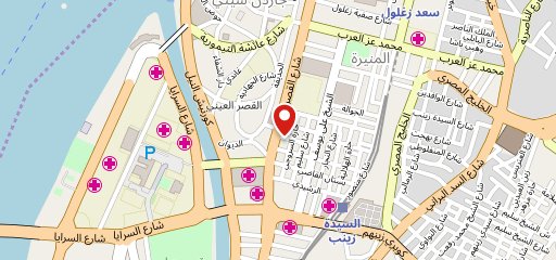 Pyramids Restaurant - Kasr Al Ainy на карте