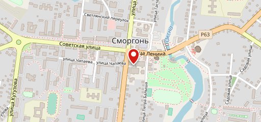 Пышечная 8 Сморгонь на карте