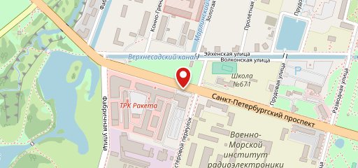Пышечная на карте