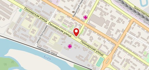 Пышка на карте