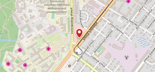 Пышка на карте