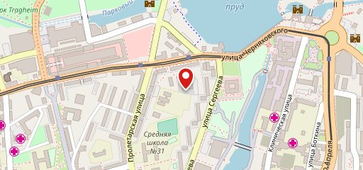 Пышка на карте