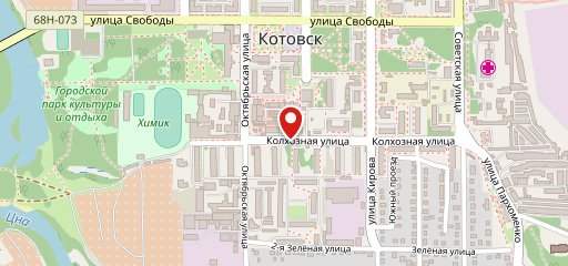 Пышка на карте