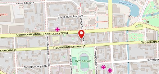 Пышка на карте