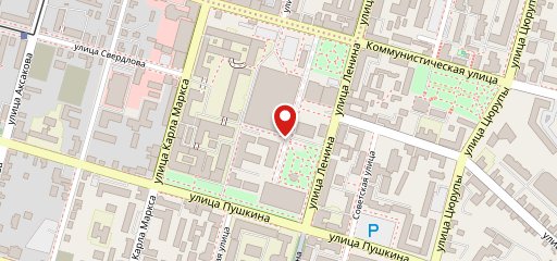 Пышка на карте