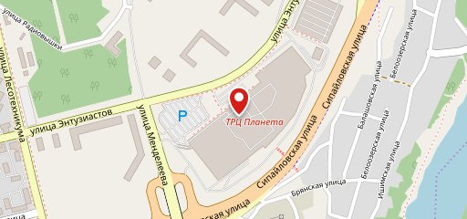 Пышка на карте