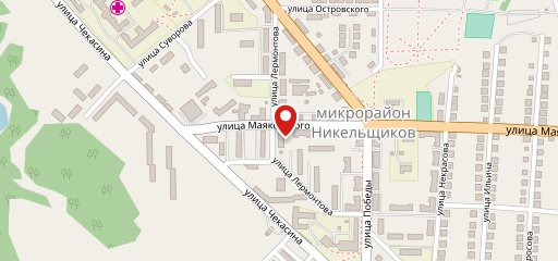 Пышка на карте