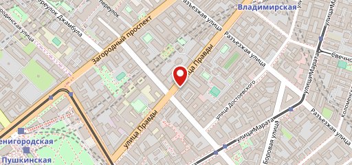 Пирожковая на карте