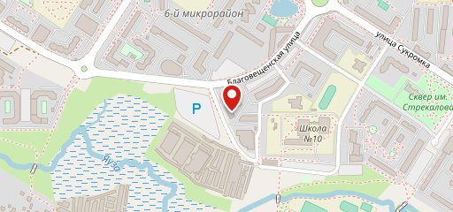 Quadro Pizza на карте
