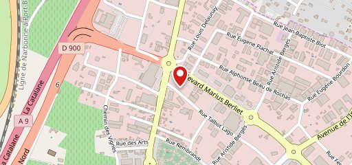 Quick Perpignan Polygône на карте