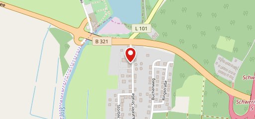Hotel & Restaurant Rabennest am Schweriner See на карте