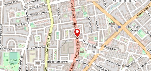 Rabieng Thai Restaurant - Islington на карте