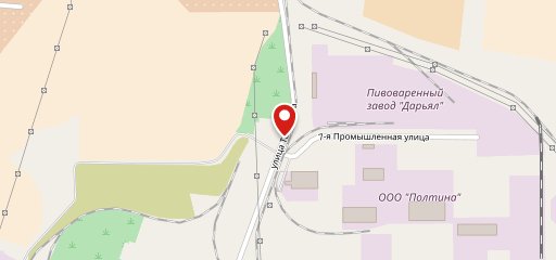 Рабочая столовая на карте