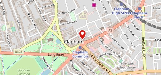 Berberè Pizzeria Clapham на карте